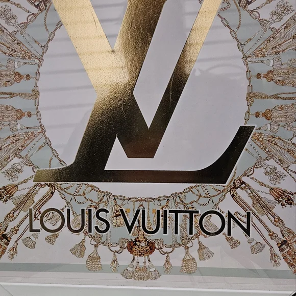 Oliver Gal Louis Vuitton LV Monogram Canvas Fashion Wall Art 16
